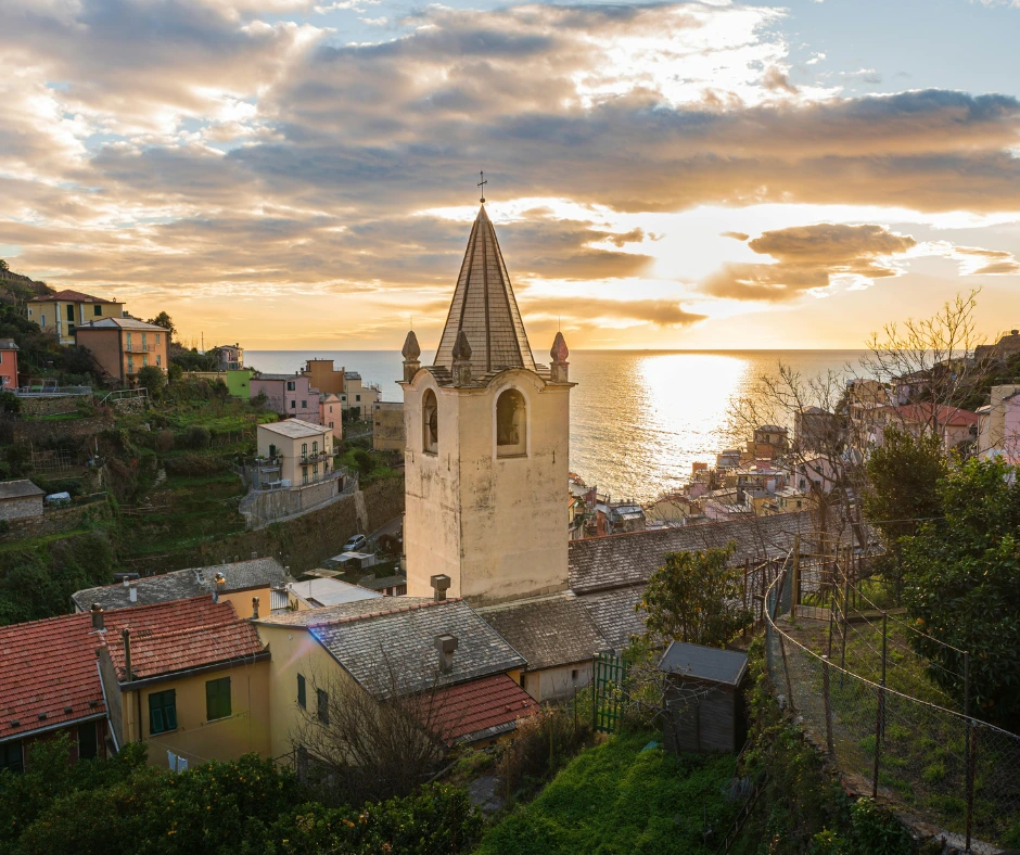 sunset riomaggiore 5 terre